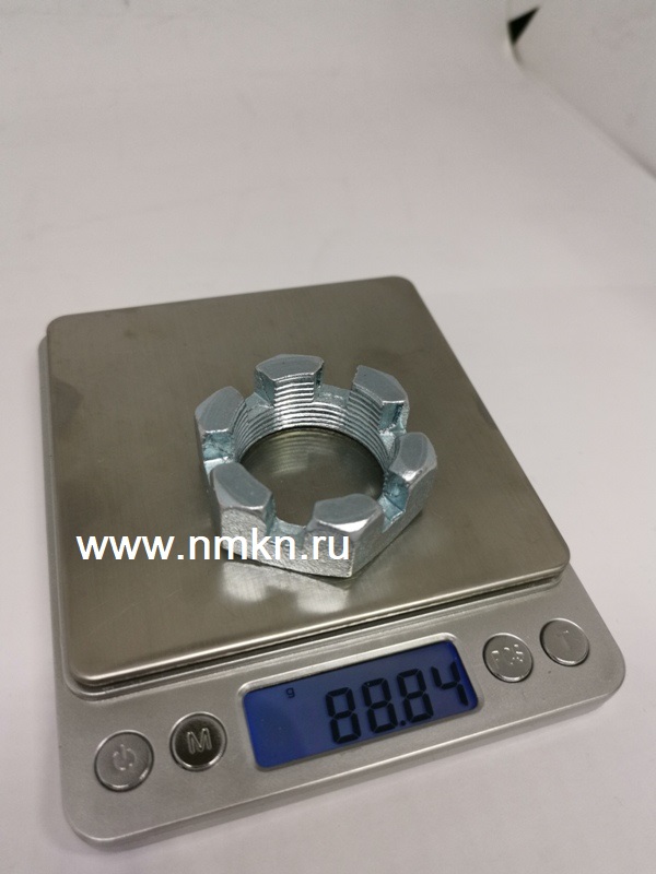 гайка 303270 п29 м33х1,5 прорезная хвостовика рзм зил-130 рааз в интернет-магазине НМК