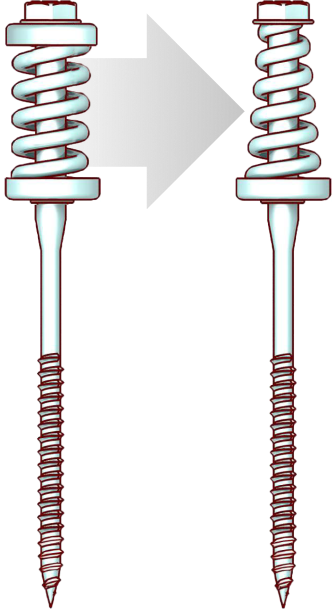 пружинный узел конический 10х200 оцинкованный в интернет-магазине НМК